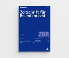 Zeitschrift für Beamtenrecht Kohlhammer Verlag