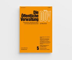 Zeitschrift Die Öffentliche Verwaltung - DÖV Kohlhammer Verlag