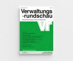 Zeitschrift Verwaltungsrundschau Kohlhammer Verlag