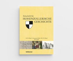 Zeitschrift für Hohenzollerische Geschichte Kohlhammer Verlag
