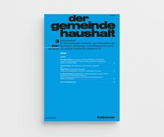 Zeitschrift der Gemeindehaushalt Kohlhammer Verlag